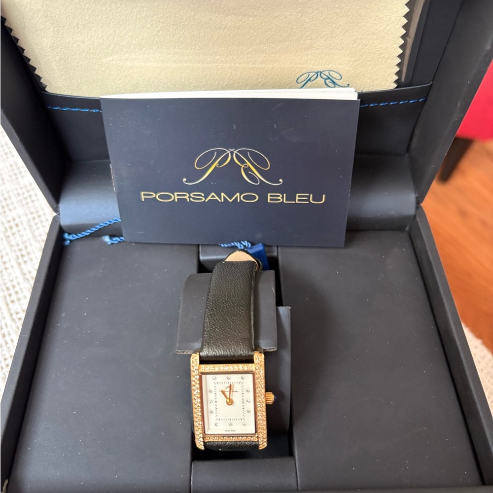 PORSAMO BLEU DIAMOND WATCH
